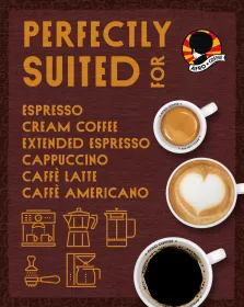 Dark & Elegant Coffee Beans, Organic, Fairtrade 500g